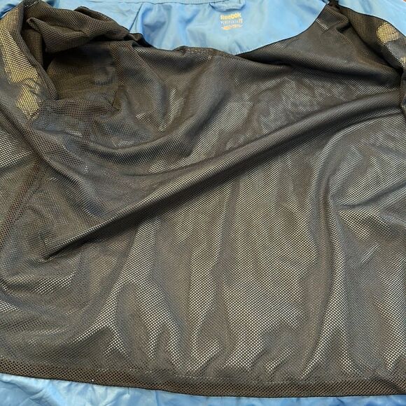 Reebok Track Windbreaker Large Lightweight Jacket Lined - Picture 11 of 14